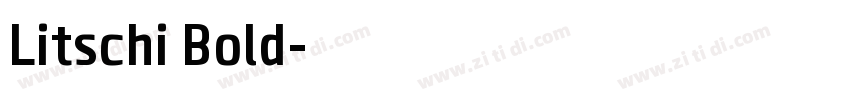 Litschi Bold字体转换